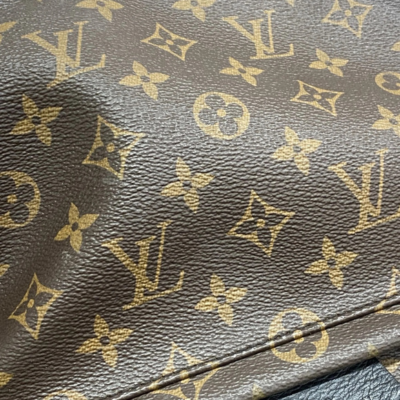 LOUIS VUITTON Black Monogram Backpack main image 5